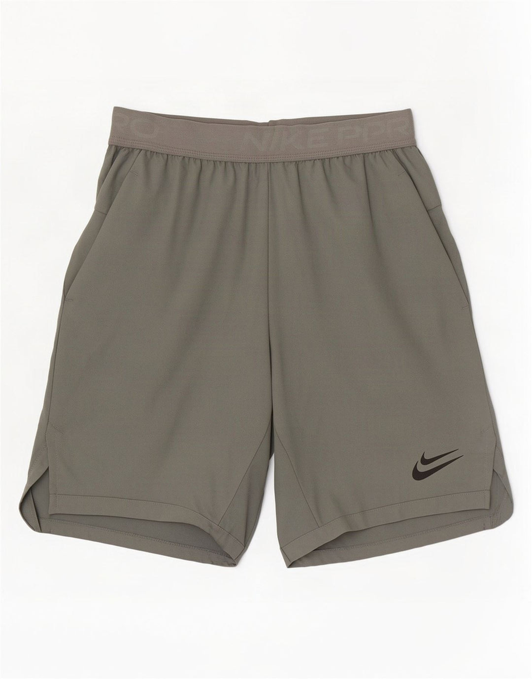 Nike Herre Dri Fit Graphic Standard Sports Shorts Små Khaki Polyester