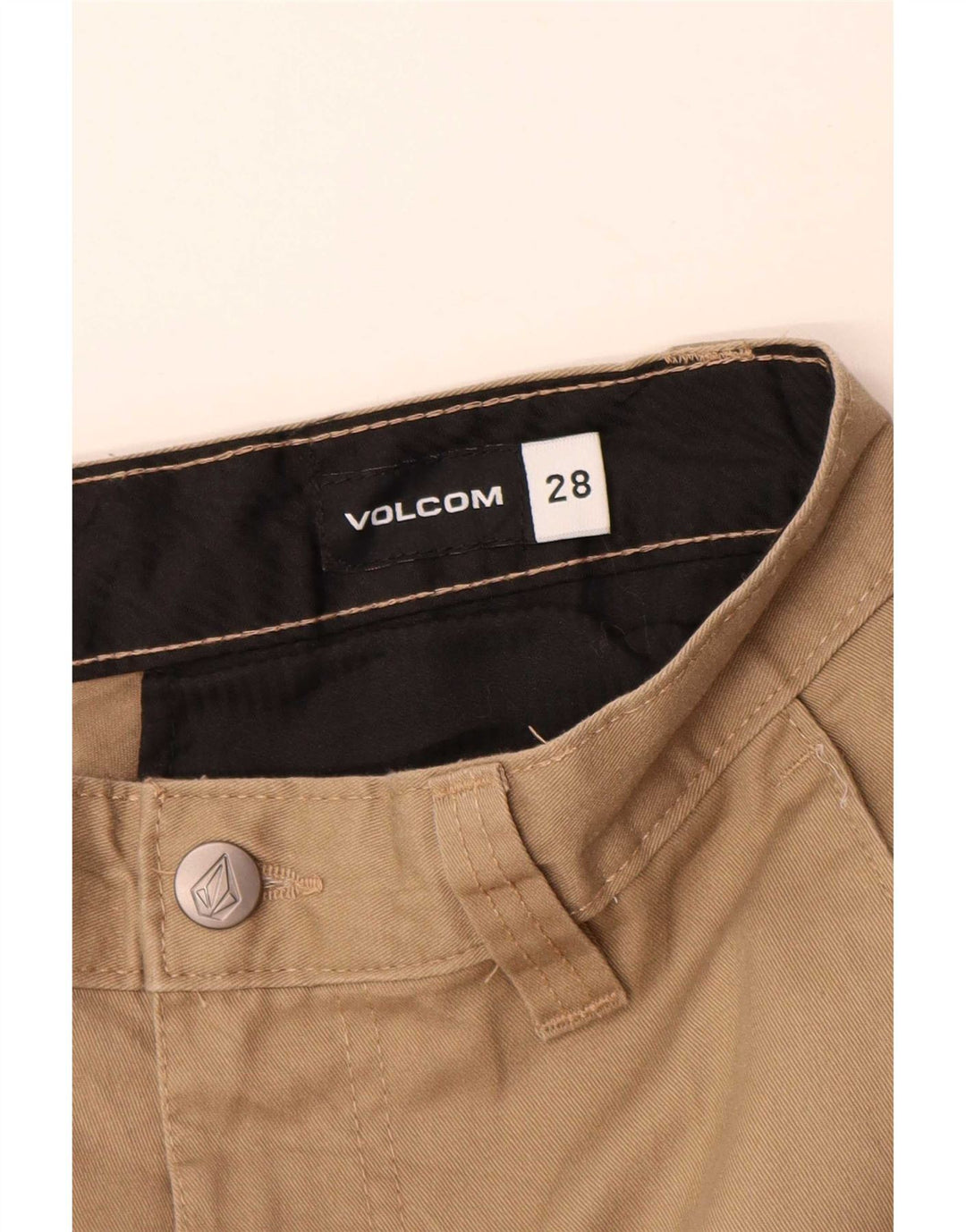 Volcom Straight Chino Bukser til mænd W28 L30 Beige