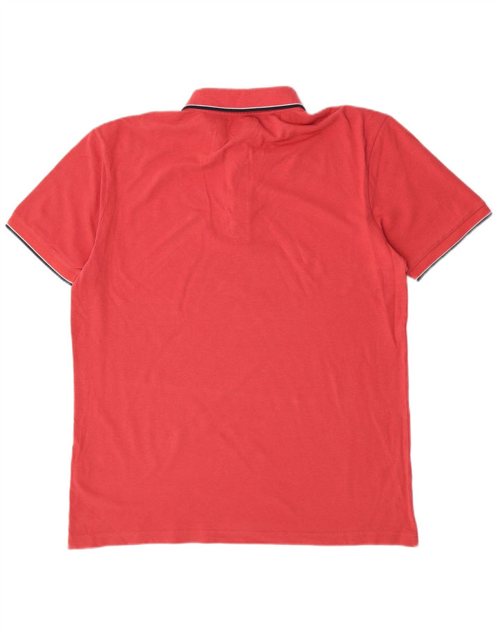 Kappa Polo Shirt til mænd 2XL Pink Bomuld