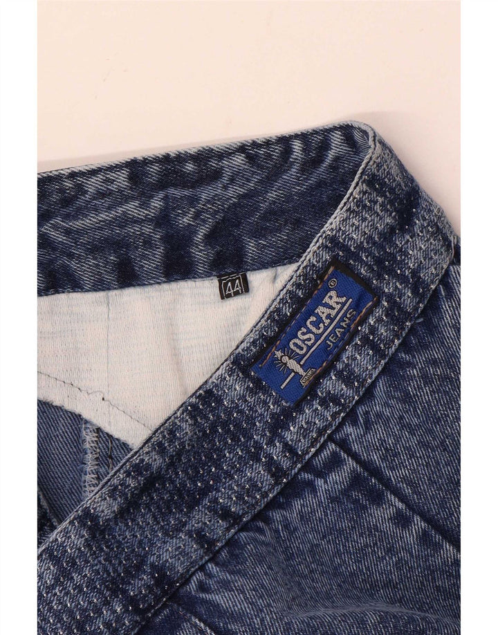 Vintage denimnederdel til kvinder IT 44 Medium W32 Blå