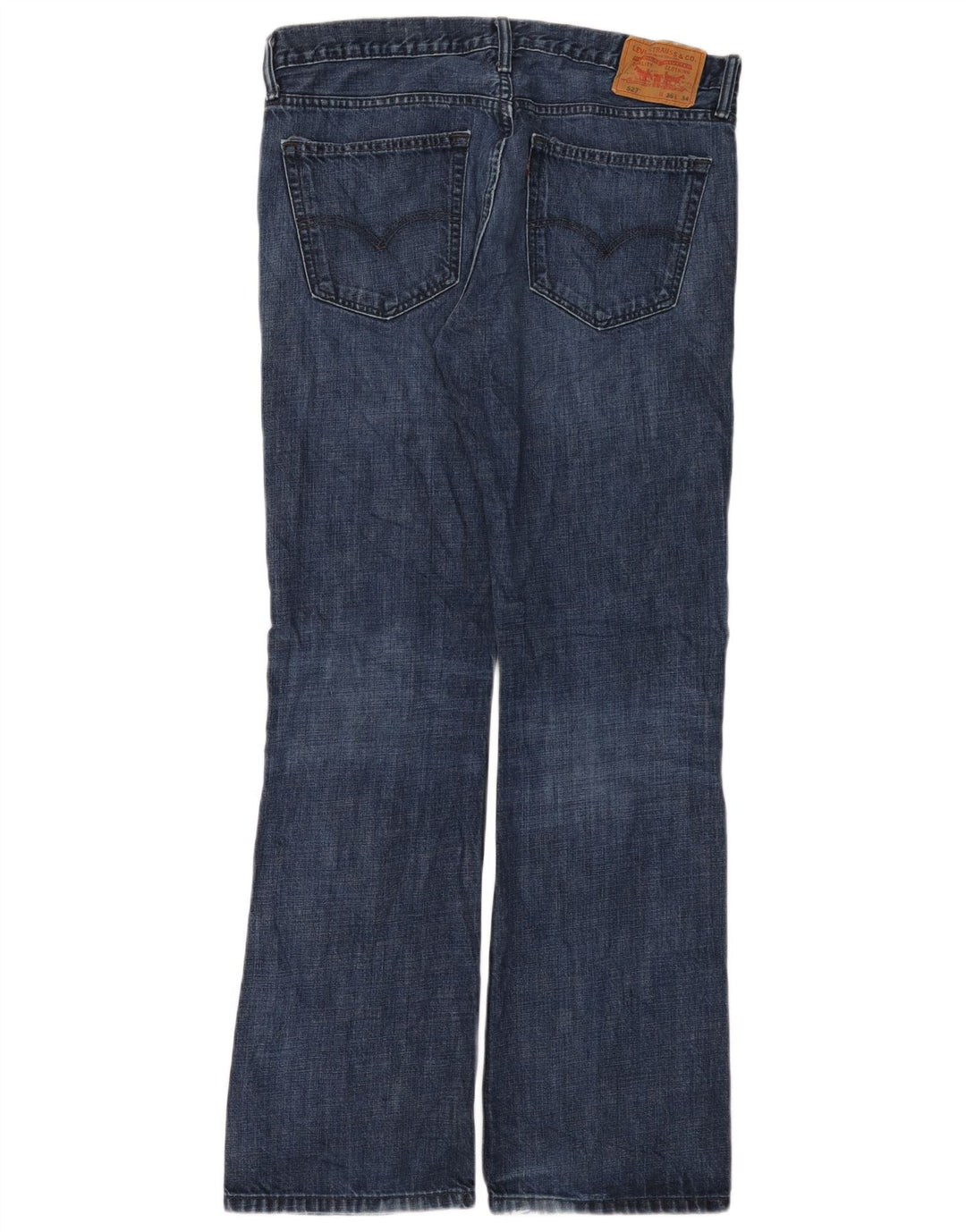 Levi's Dame 527 Bootcut Jeans W36 L34 Blå