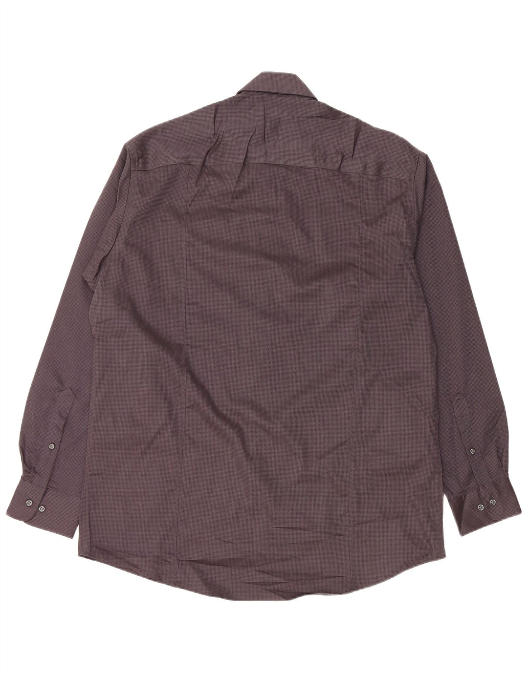 CALVIN KLEIN Herreskjorte str. 15 1/2 16 Mellemgrå plettet bomuld