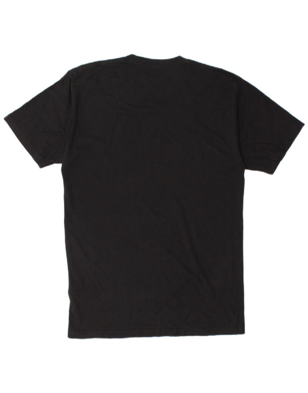 Vans Herre Classic Fit Grafisk T-Shirt Top Medium Sort Bomuld