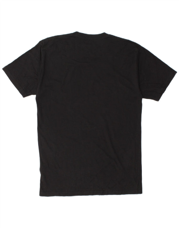 Vans Herre Classic Fit Grafisk T-Shirt Top Medium Sort Bomuld