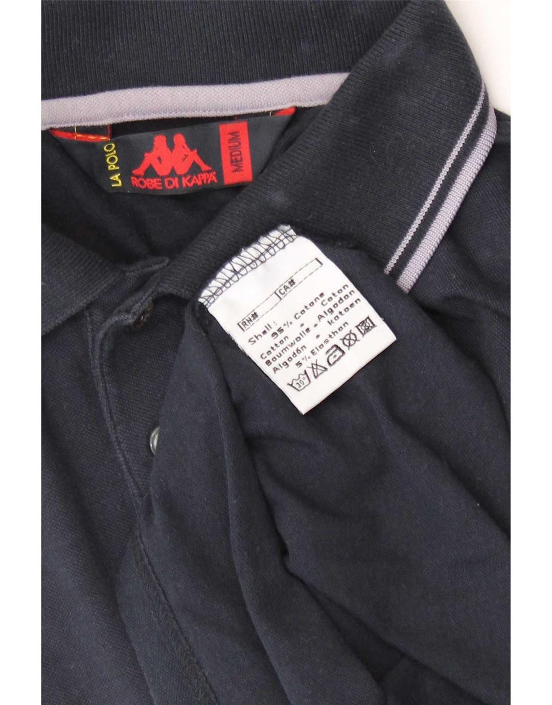 Kappa herre poloshirt Medium marineblå bomuld