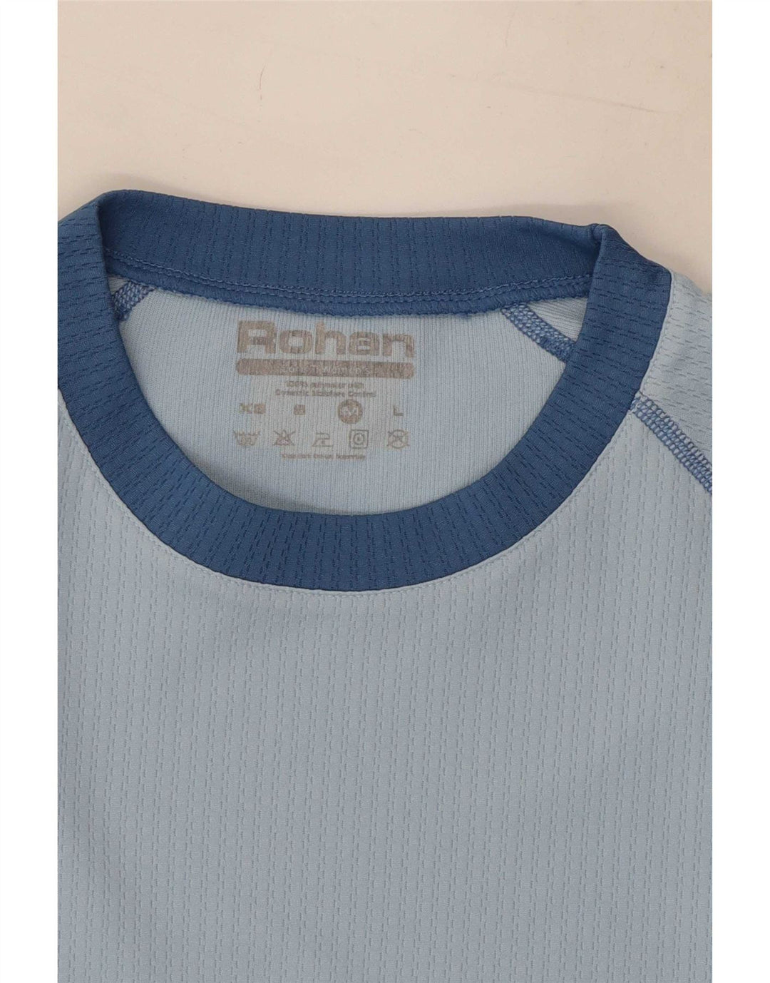 Rohan Herre T-shirt Top Medium Blue Colourblock