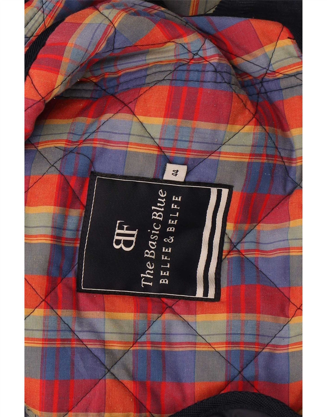 Belfe & Belfe Herre quiltet jakke IT 44 Mellem marineblå polyester