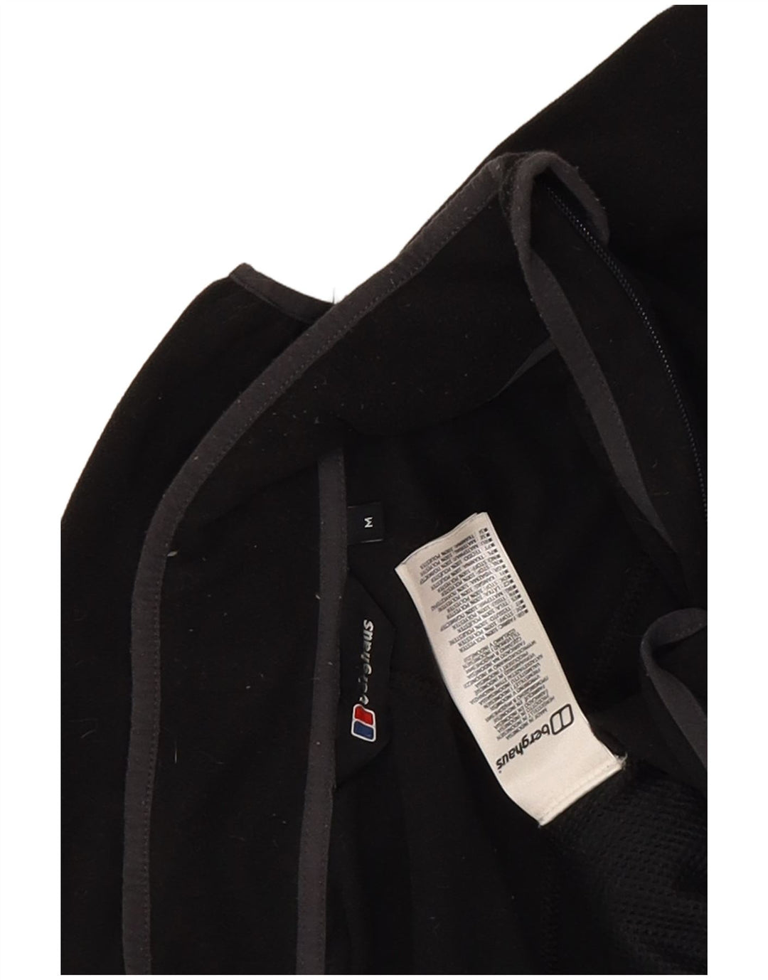 Berghaus Herre Fleecejakke UK 38 Medium Sort Polyester