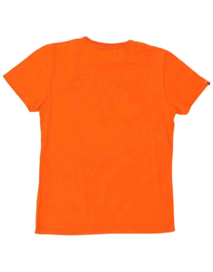Superdry Grafisk T-shirt til mænd, medium orange