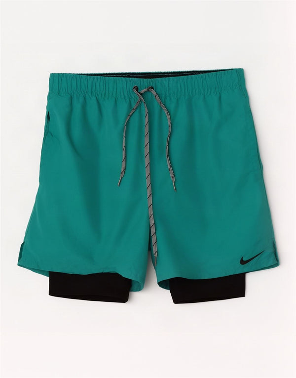 Nike Sportshorts til mænd Medium turkis polyester