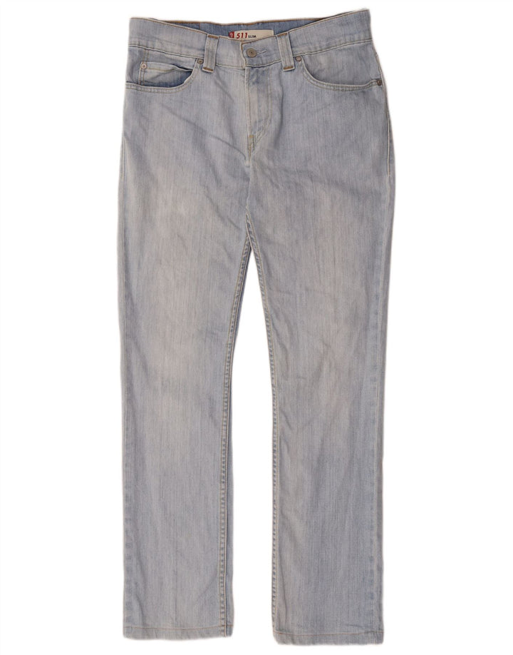 Levi's Dame 511 Slim Jeans W34 L34 Blå Bomuld