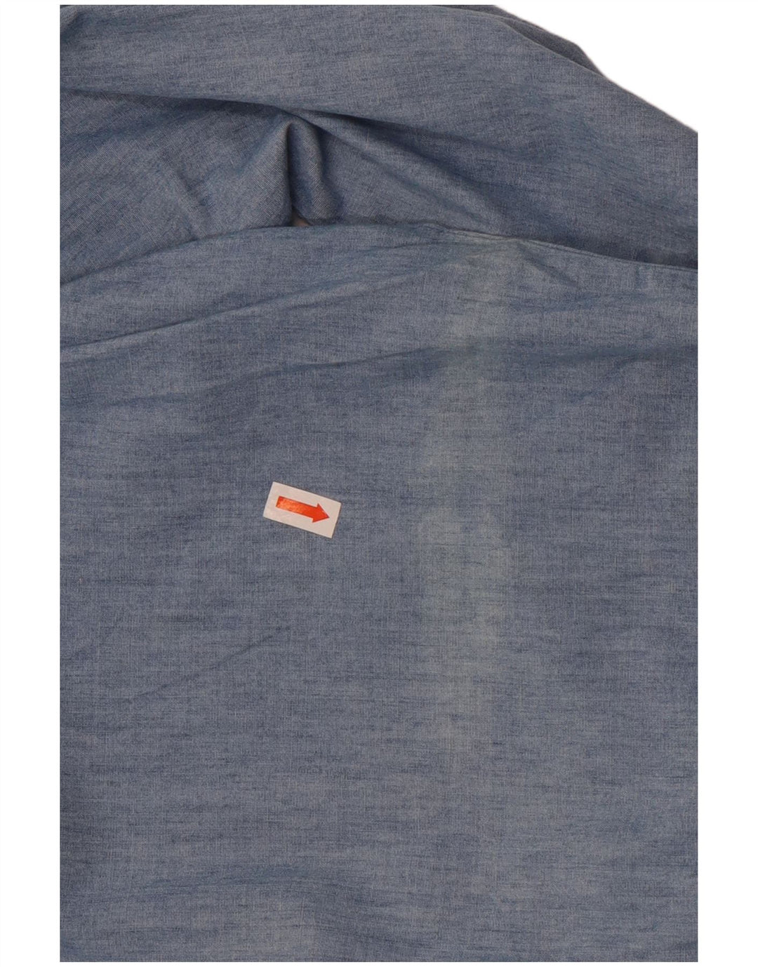 Izod Dame Denim Shirt UK 16 Large Blue Cotton