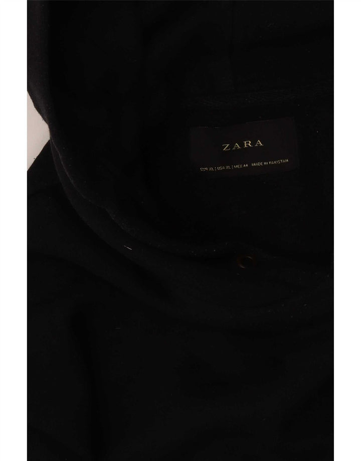 Zara Herre Hættetrøje Jumper XL Sort
