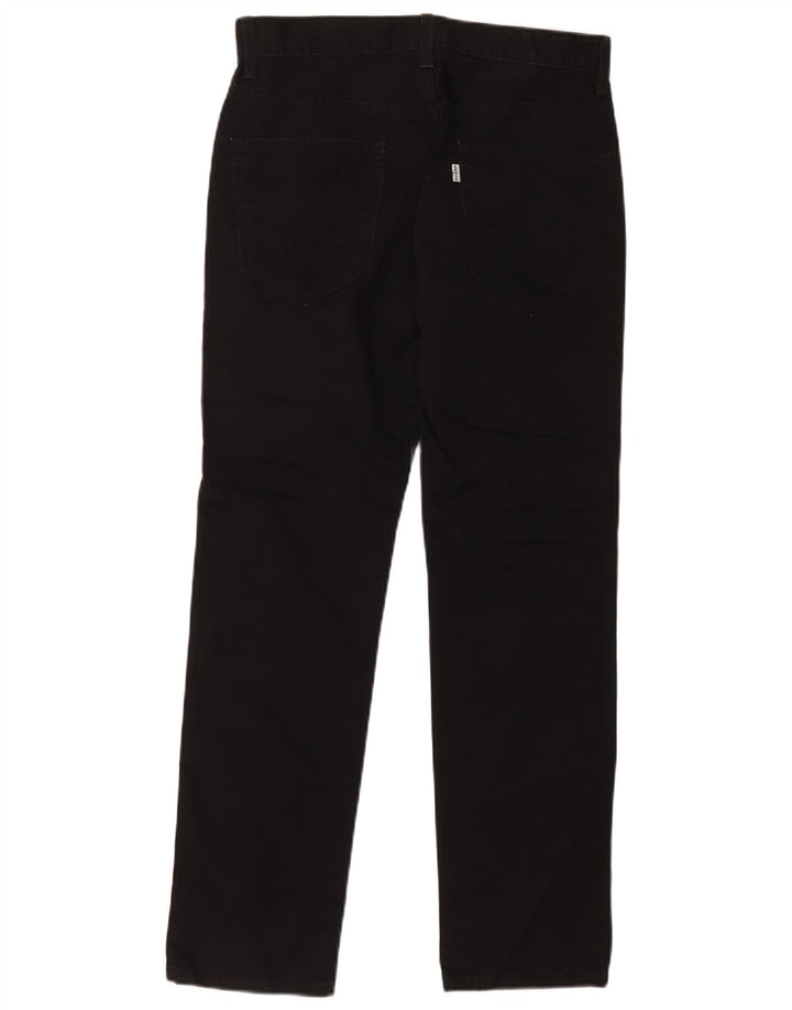 Levi's Slim Chino-bukser til mænd W29 L30 Sort bomuld