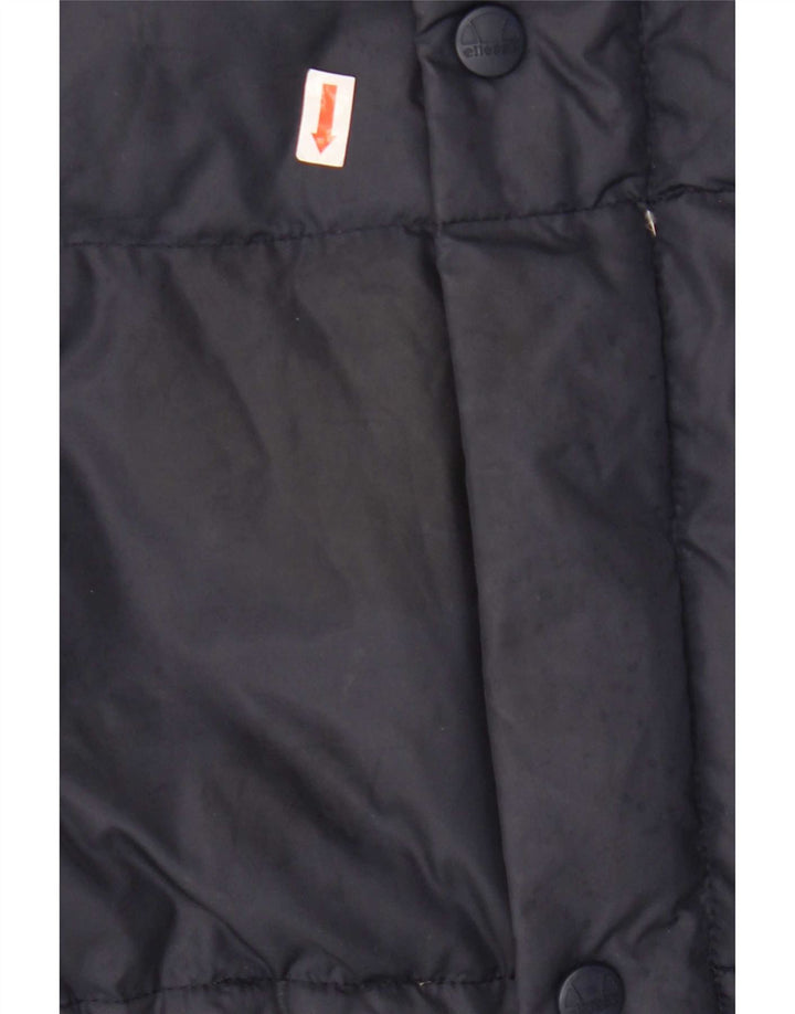 Ellesse Herre Polstret Jakke UK 42 XL Navy Blue