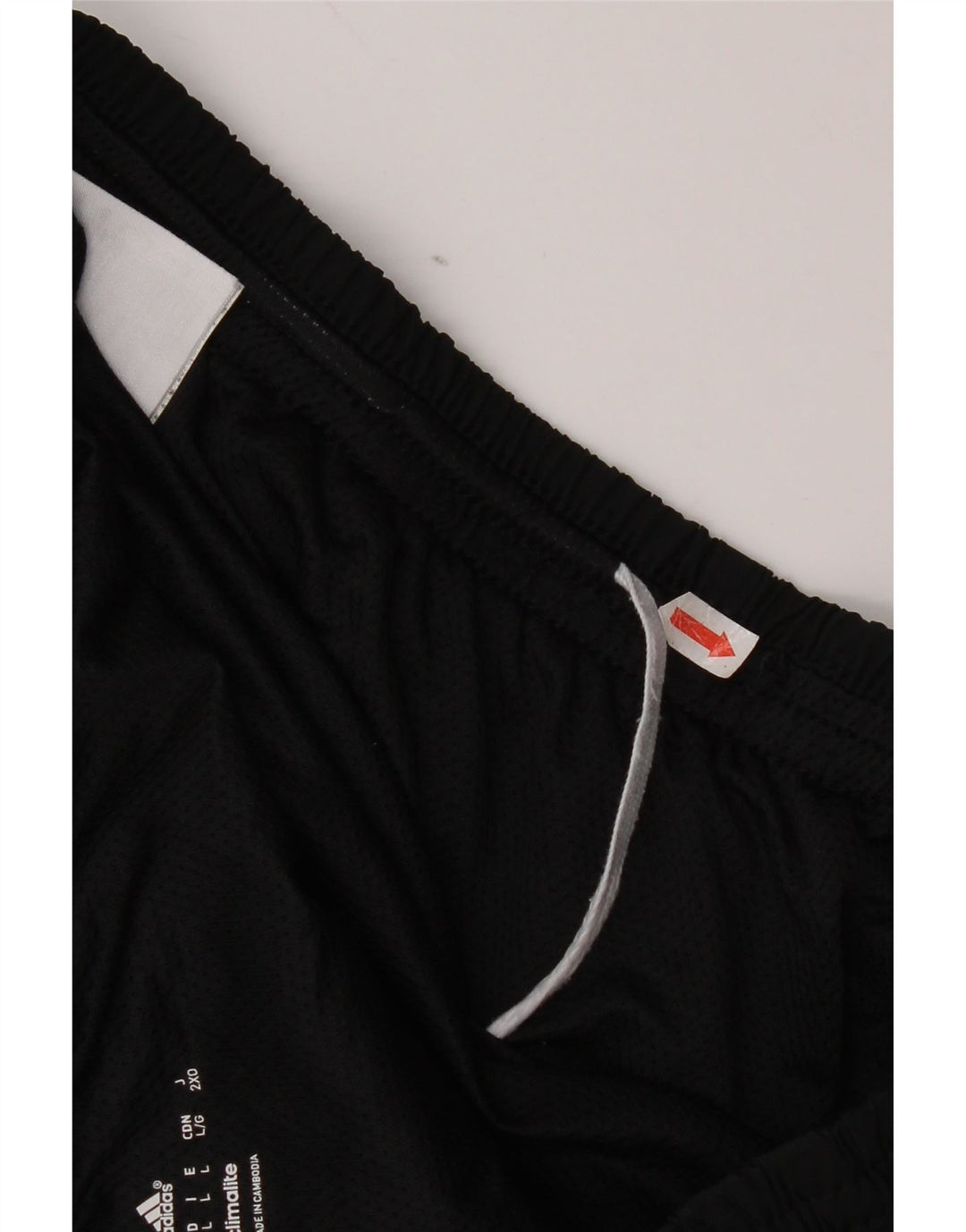 Adidas Herre Climalite Sportshorts Stor sort polyester