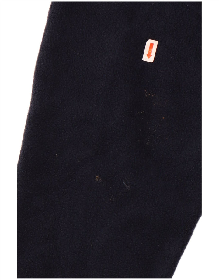 Kappa herre lynlås hals fleece jumper medium marineblå polyester