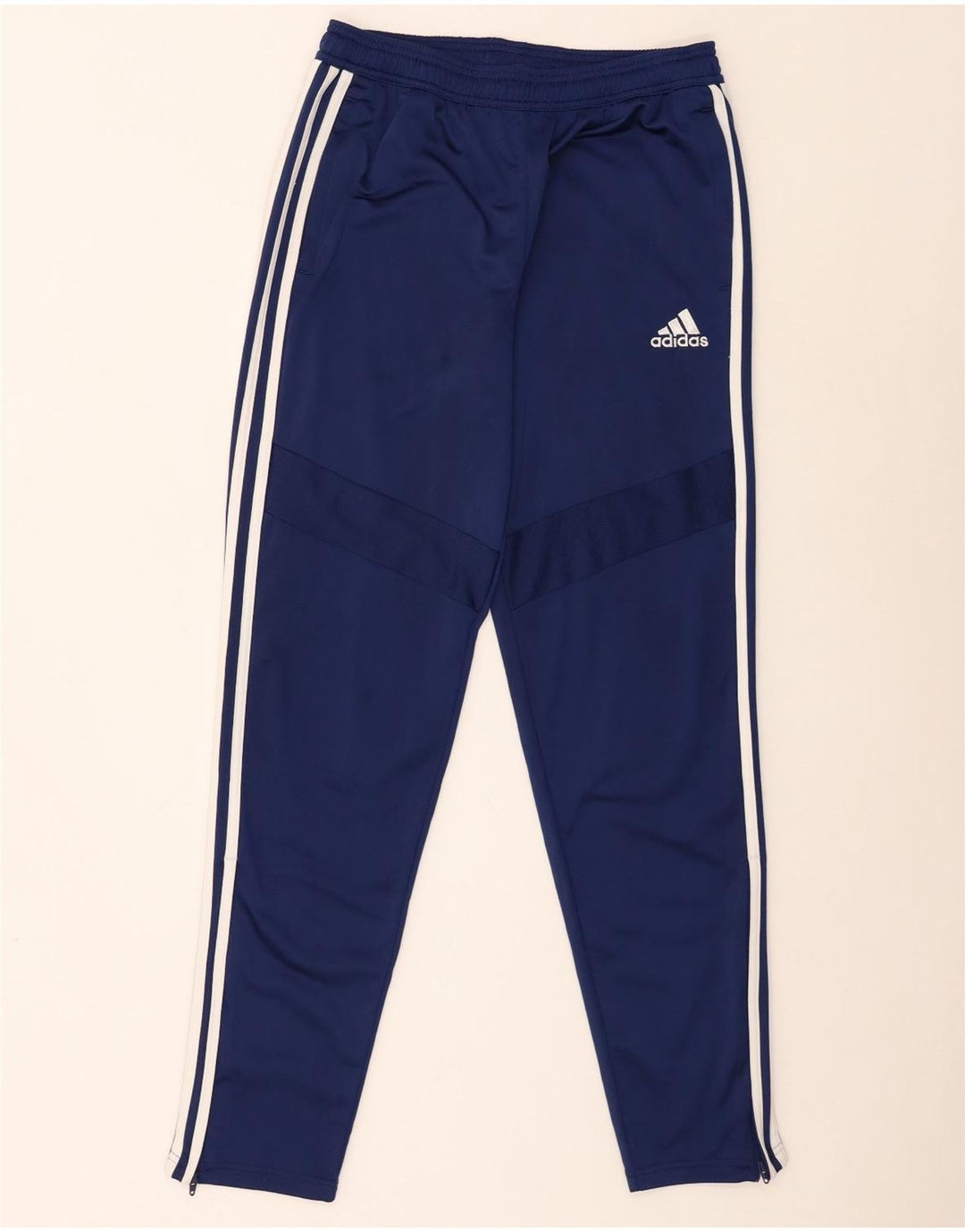 Adidas Træningsdragtsbukser til drenge 15-16 år Marineblå polyester