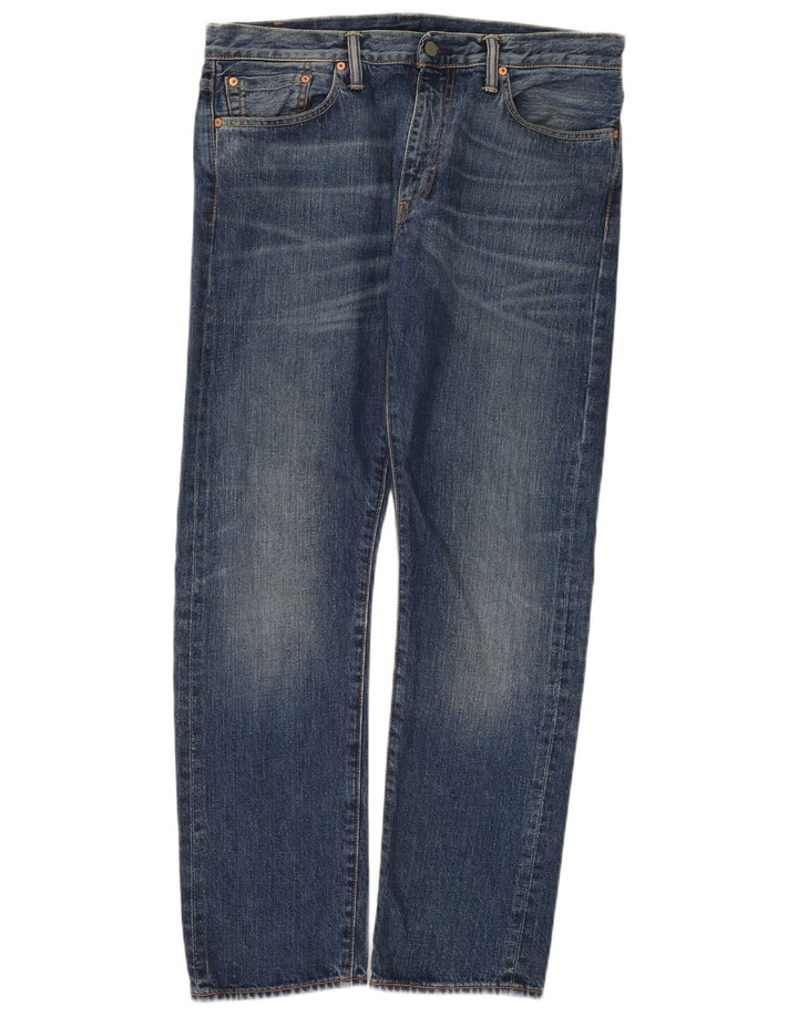 Levi's Herre 511 Slim Jeans W36 L32 Blå Bomuld