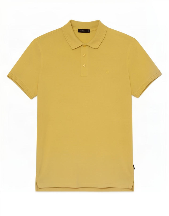Liu Jo Herre Polo Shirt Lille Gul