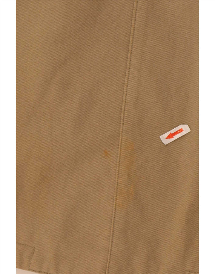 Spitfire Herre Overfrakke UK 38 Medium Khaki Bomuld