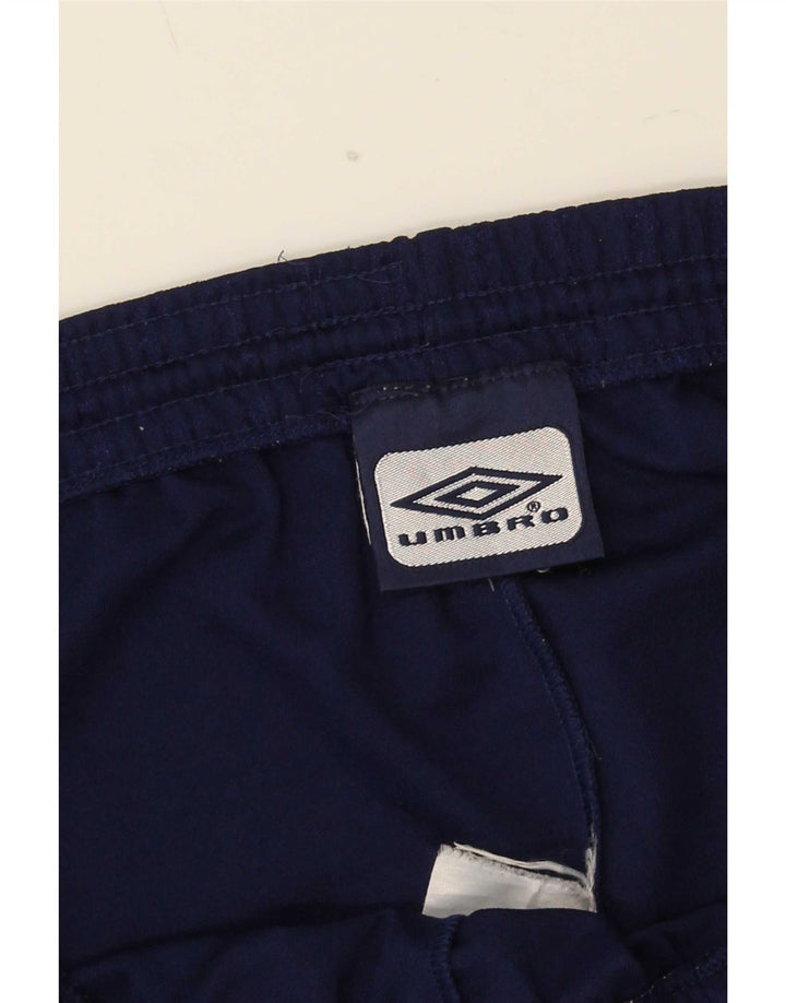 Umbro Herre Sportshorts Large Navy Blue Pinstripe