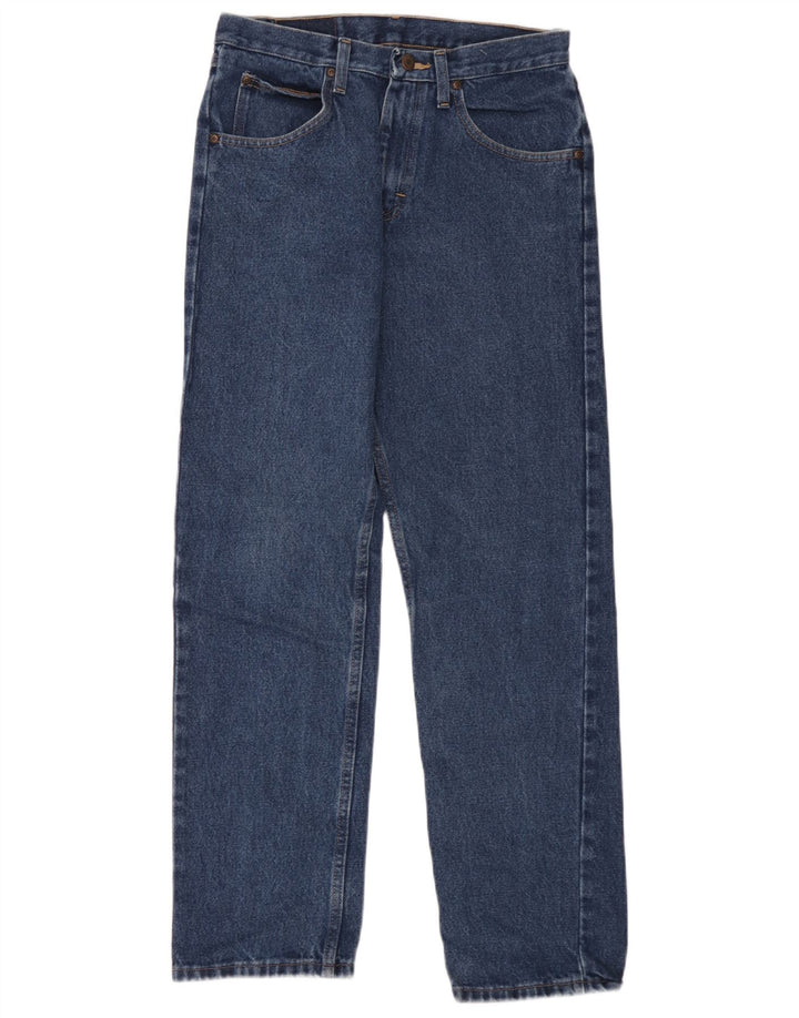 Wrangler Straight Jeans til mænd W29 L32 blå bomuld
