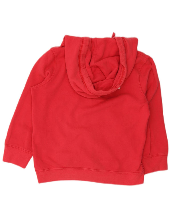 Hollister piger 3/4-ærmet grafisk hættetrøje trøje 11-12 år Large Pink