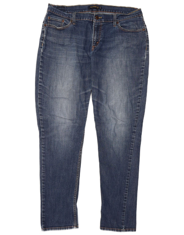 Levi's Dame 524 Super Low Skinny Jeans W36 L31 Blå
