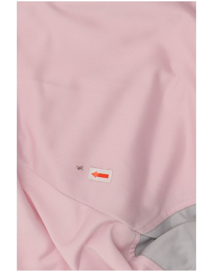 DIADORA træningsdragt topjakke til kvinder UK 18 XL Pink Colourblock Polyester