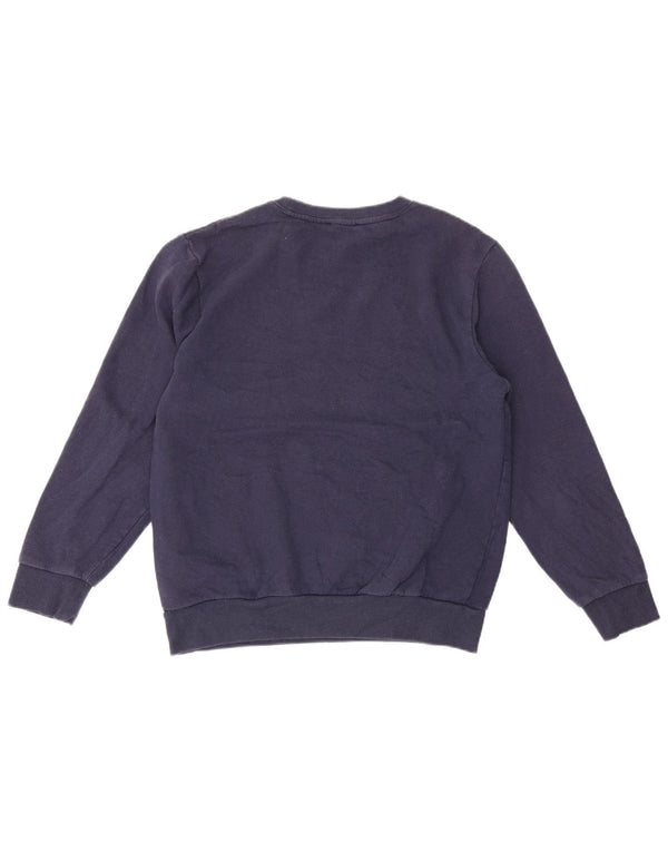 True Religion Herre Grafisk Sweatshirt Jumper Medium Navyblå Bomuld
