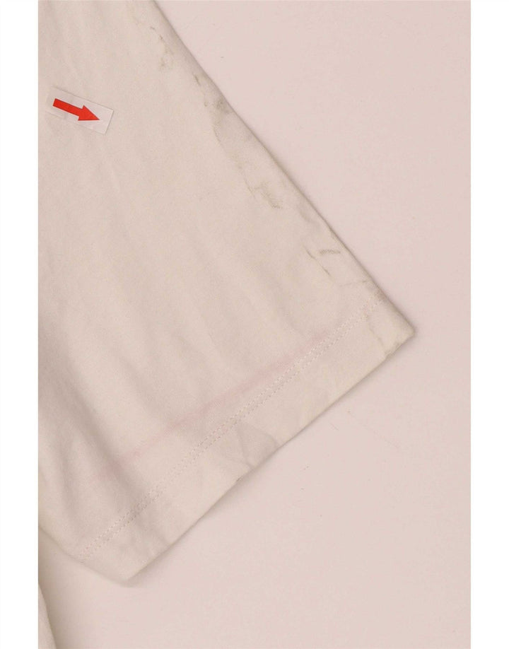 White Stuff Herre Autentisk grafisk T-shirt Top Medium Bomuld