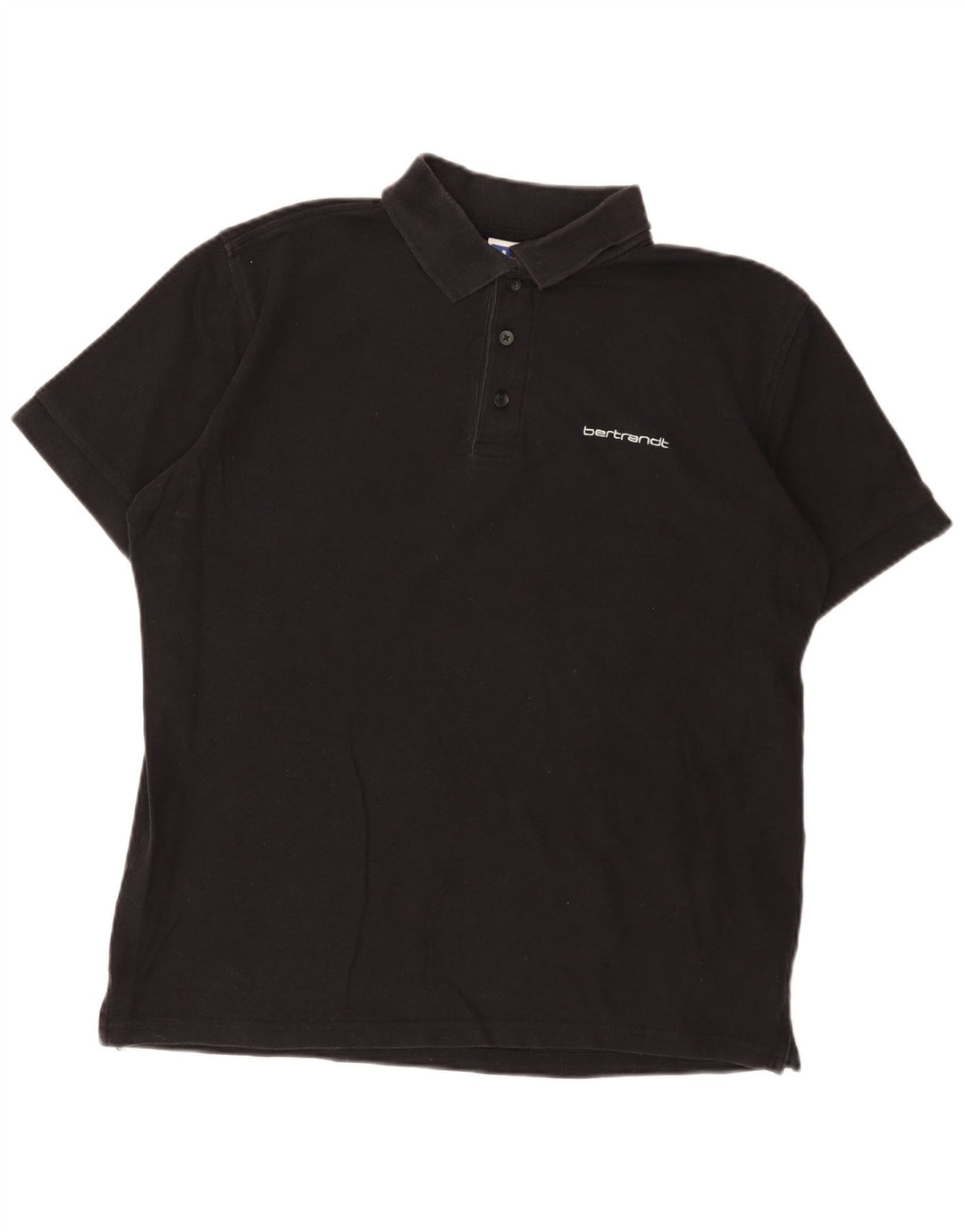 Russell Athletic Herre Polo Shirt Medium Sort Bomuld
