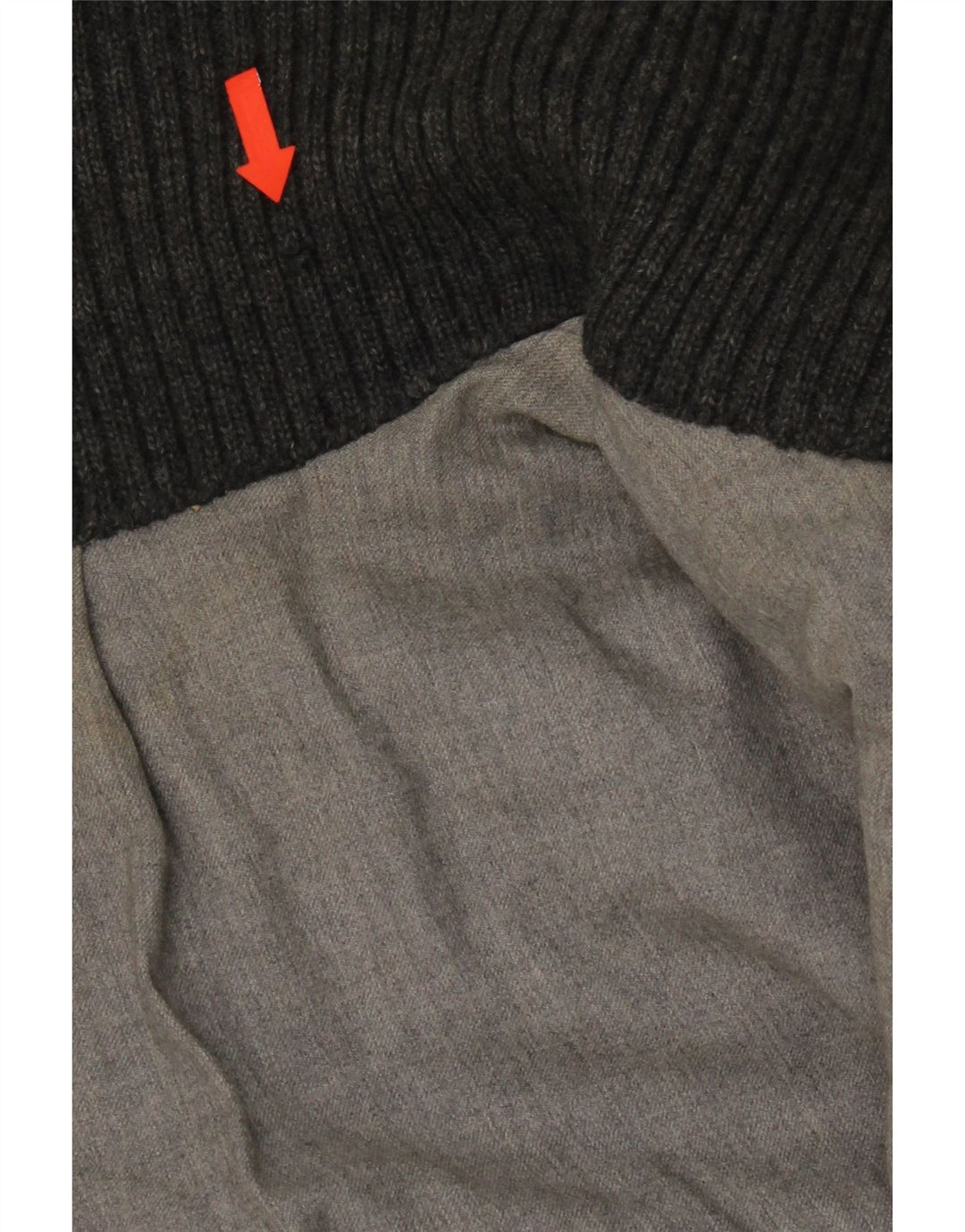 Vintage bomberjakke til mænd UK 38 Medium Grey Houndstooth