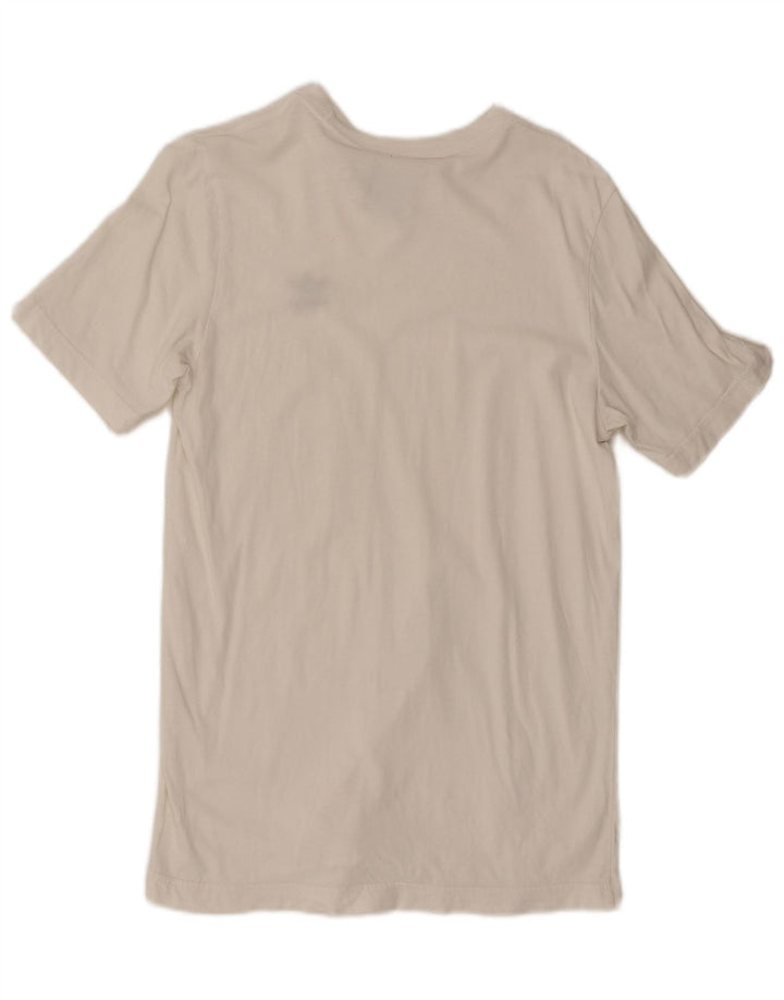 Adidas Herre T-Shirt Top Lille Hvid