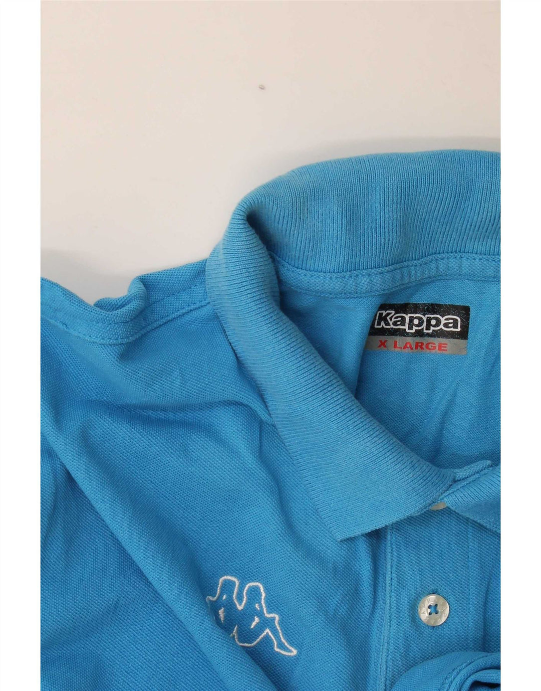 Kappa Herre grafisk poloshirt XL Blå