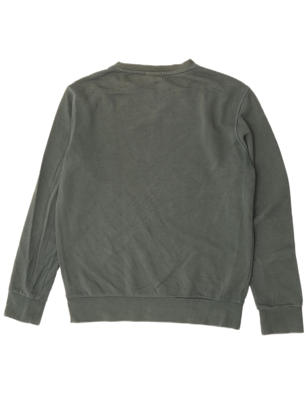 Mistral Herre Grafisk Sweatshirt Jumper Lille Grøn Bomuld