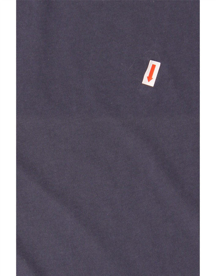 SUN68 Herre T-Shirt Top Medium Marineblå Bomuld