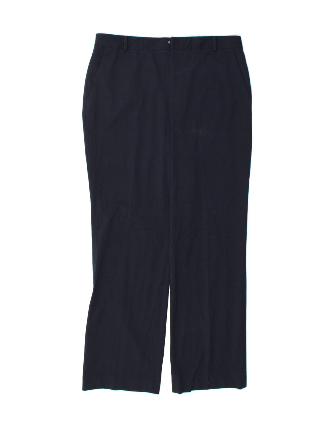 CHAPS Womens Straight Chino Trousers US 12 Large W34 L32 Navy Blue Vintage Chaps and Second-Hand Chaps from Messina Hembry 