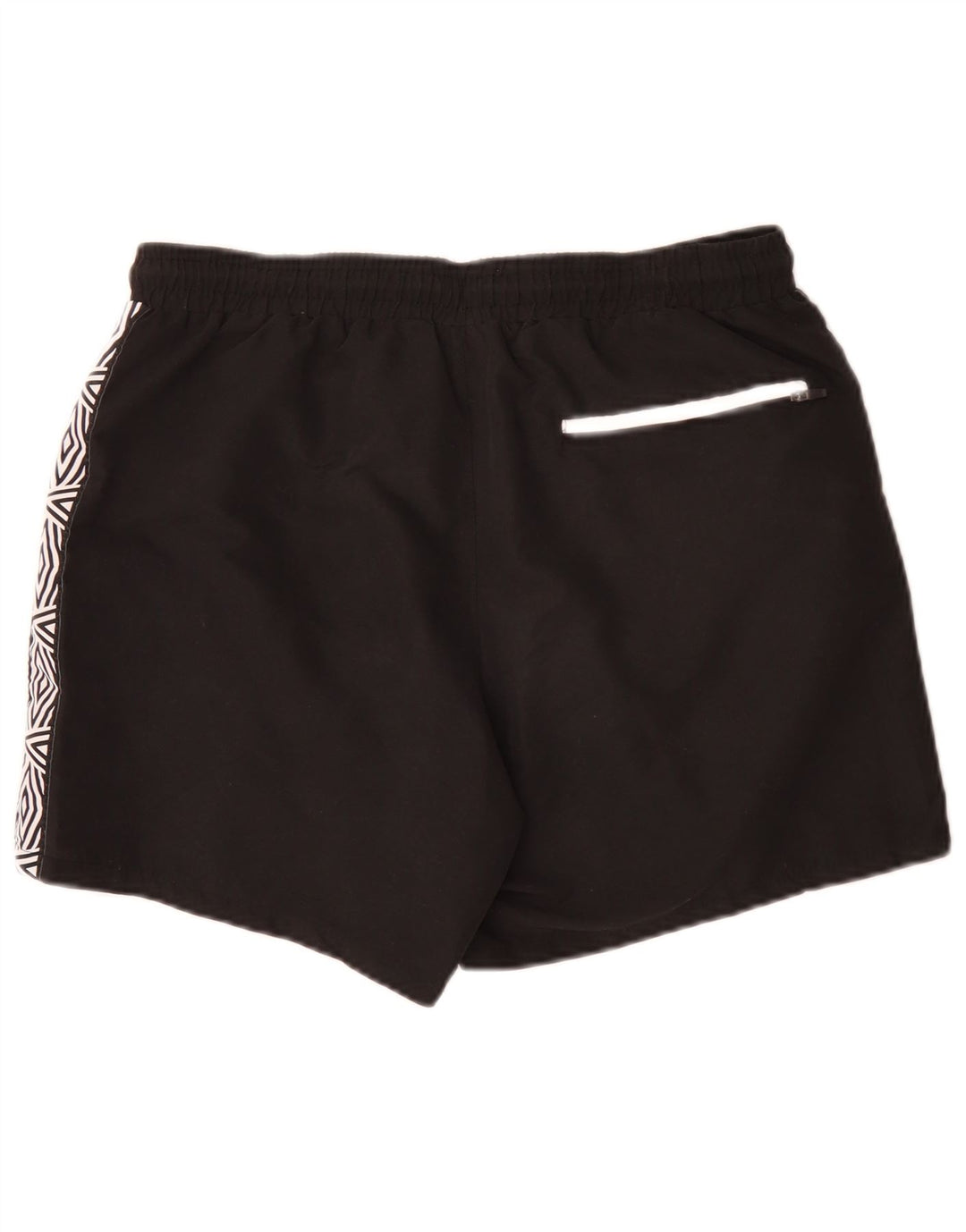 Umbro Herre Grafiske Badeshorts Stor Sort Geometrisk Polyester