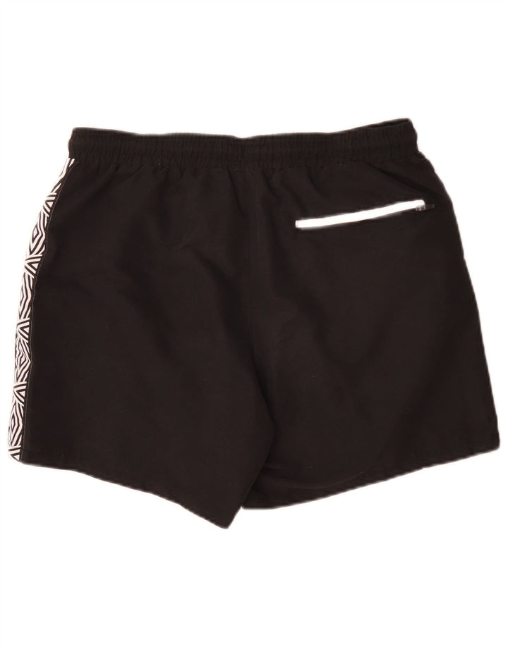 Umbro Herre Grafiske Badeshorts Stor Sort Geometrisk Polyester