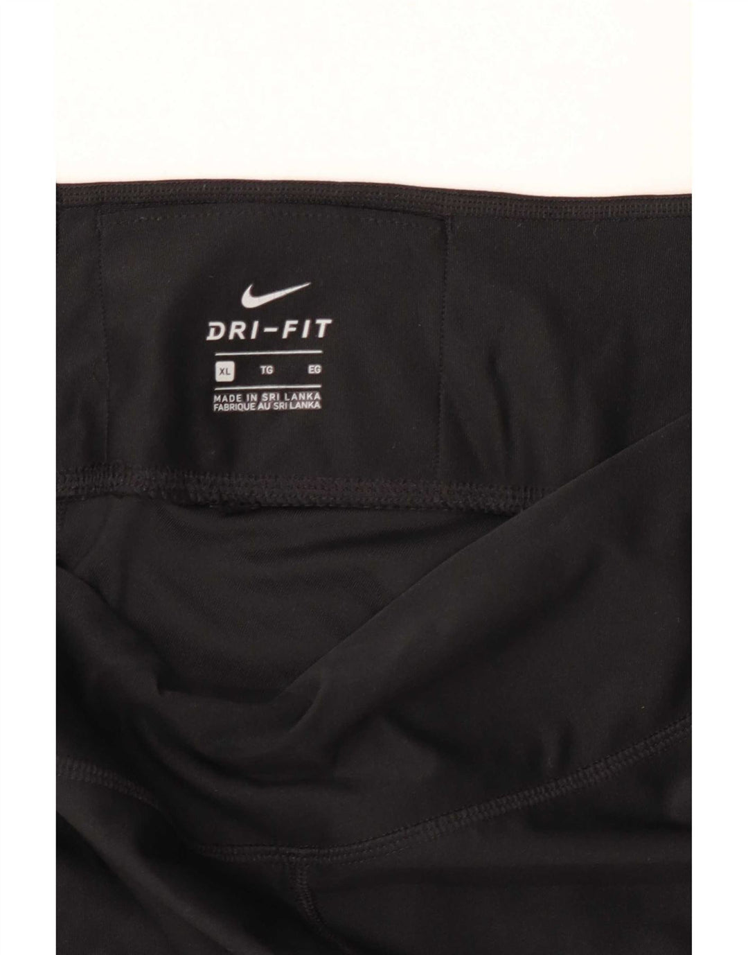 Nike Dame Dri Fit Capri Leggings UK 18 XL Sort