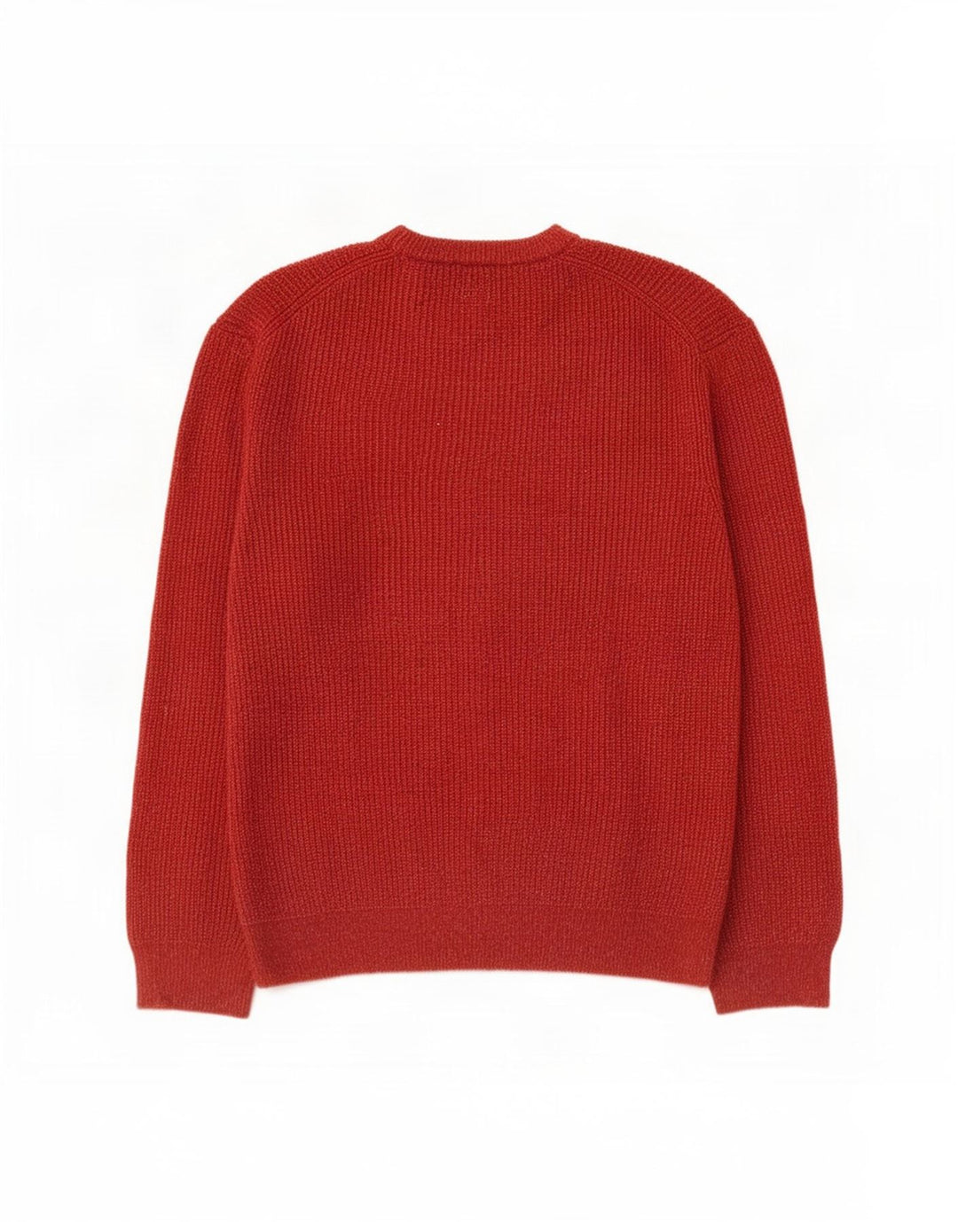 Marks & Spencer Herre sweater med rund hals 2XL rød polyamid
