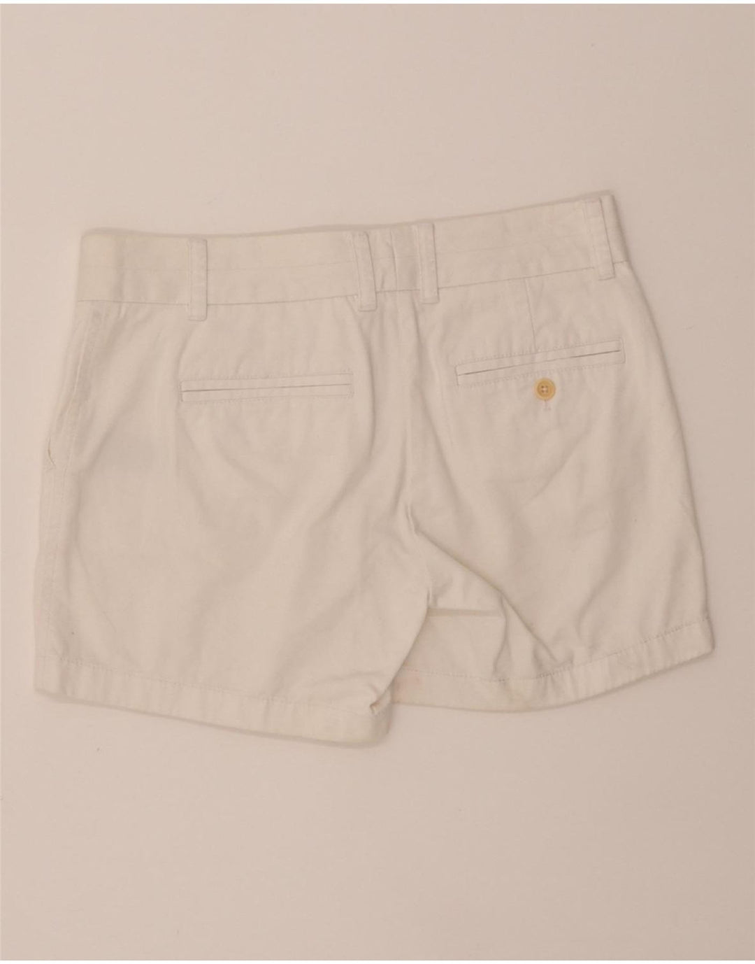 J. CREW Womens Chino Shorts US 2 XS W30  White Cotton Vintage J. Crew and Second-Hand J. Crew from Messina Hembry 