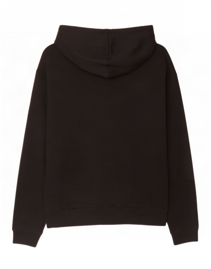 Gap Herre grafisk hættetrøje Jumper Medium Sort Bomuld