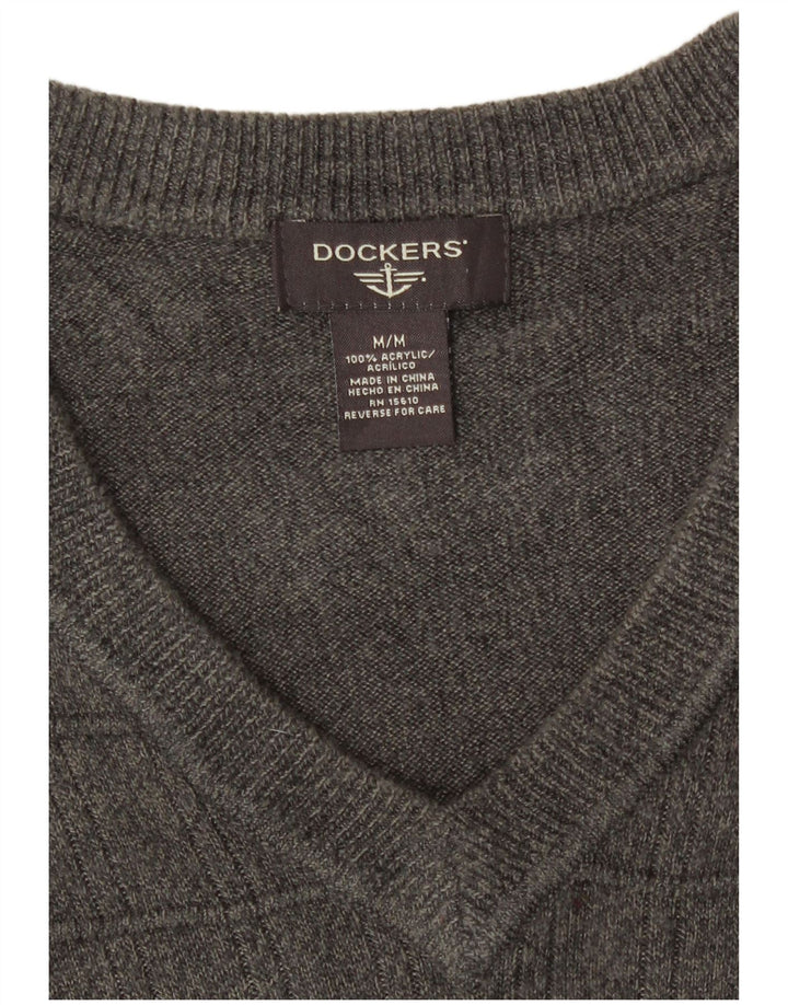Dockers Herrevest Tank Top Medium Grå Akryl