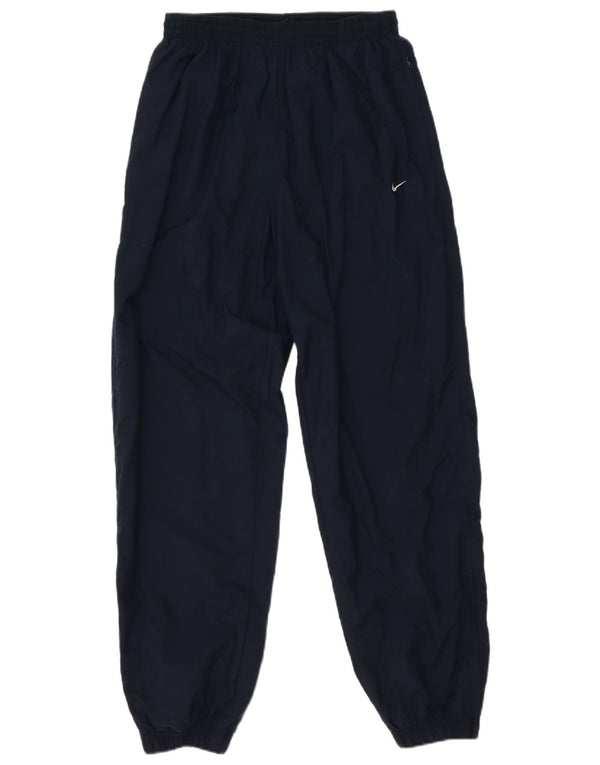 Nike Mens Tracksuit Trousers Joggers UK 42/44 Large  Navy Blue Nylon