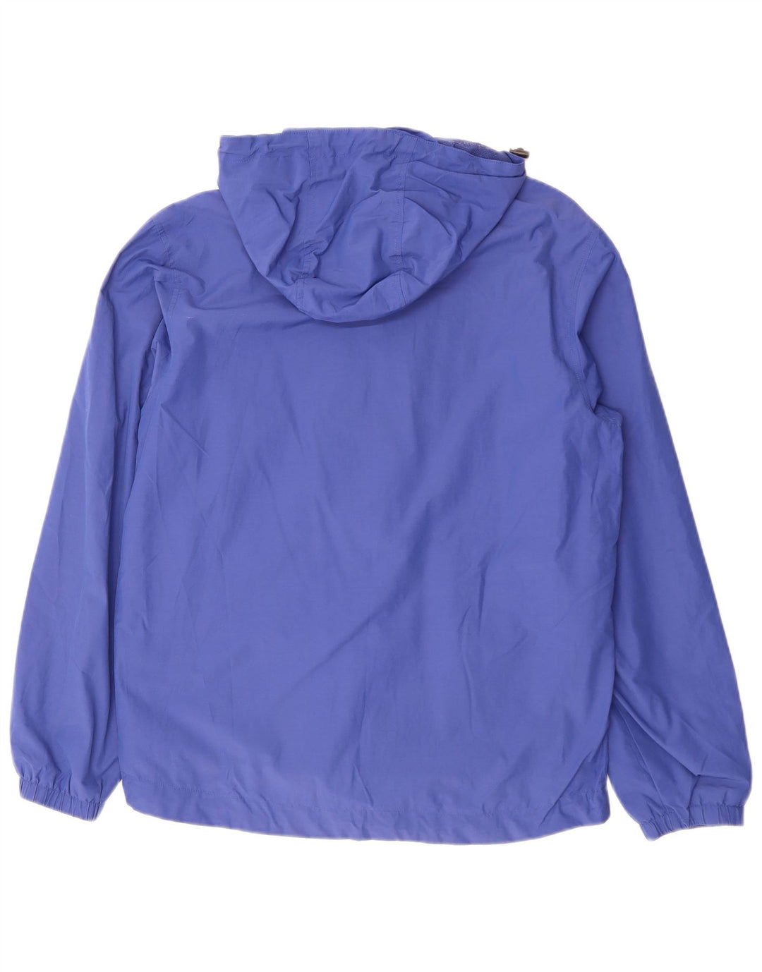 LYLE & SCOTT Regnjakke med hætte til mænd UK 38 Mellem marineblå nylon