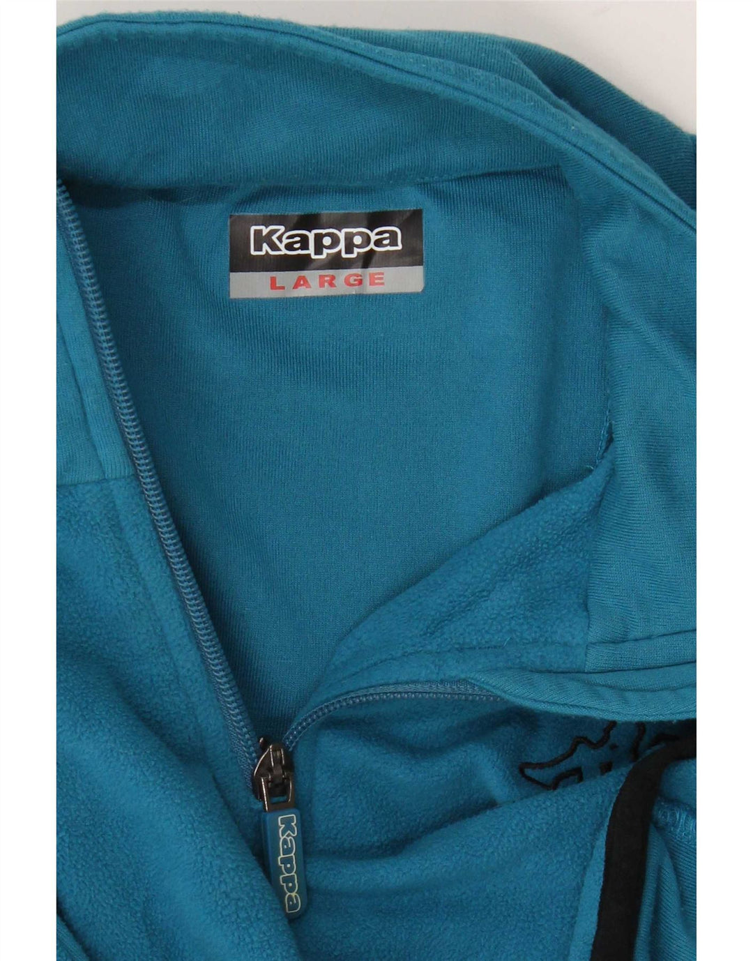 Kappa Dame Fleece Jumper med lynlås DK 14 Stor Blå