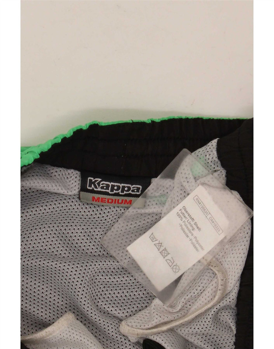 Kappa Badeshorts til mænd Medium Sort Colourblock Polyester